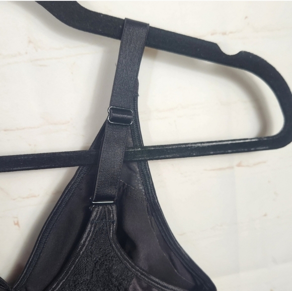 Ruby Ribbon Full Support & Compression Shapewear Pin-Up Lace Cami Espresso 32 XS - Picture 9 of 13